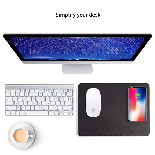 Multi-functional QI Wireless Charger with Mouse Pad